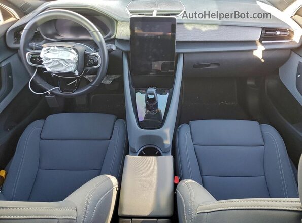 LPSED3KA5ML019447 2021 POLESTAR 2 White Widok deski rozdzielczej
