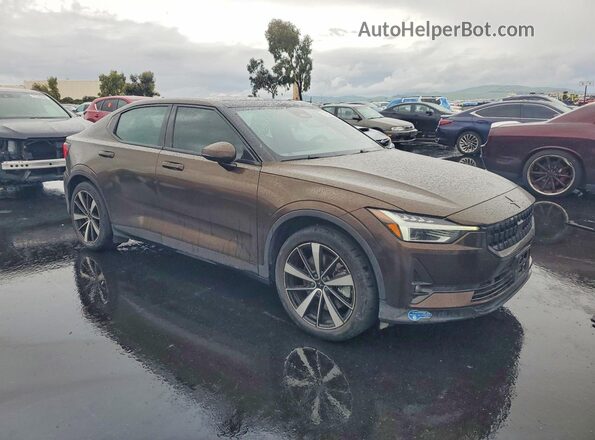 LPSED3KA6ML008926 2021 POLESTAR 2 Brown Przód prawy