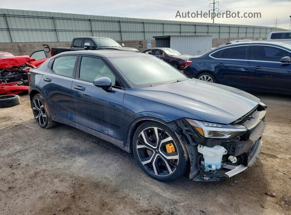 LPSED3KA6ML009252 2021 POLESTAR 2 Синий Передняя правая четверть
