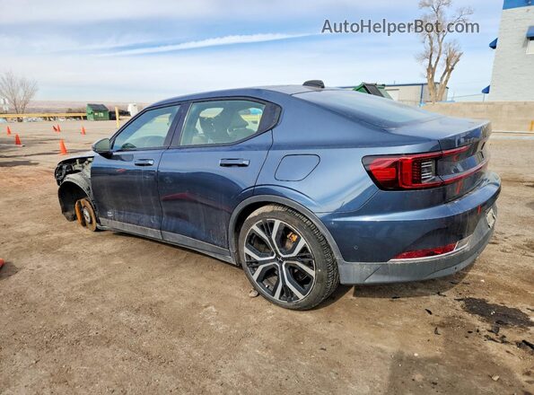 LPSED3KA6ML009252 2021 POLESTAR 2 Синий Задняя левая четверть