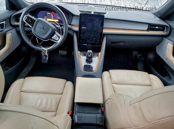 LPSED3KA8NL073455 2022 POLESTAR 2 Blue Вид панелі приладів
