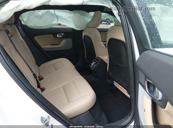 LPSED3KAXML017824 2021 POLESTAR 2 White Vista de la etiqueta del VIN