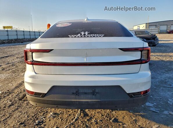 LPSED3KAXNL058147 2022 POLESTAR 2 White Widok z tyłu