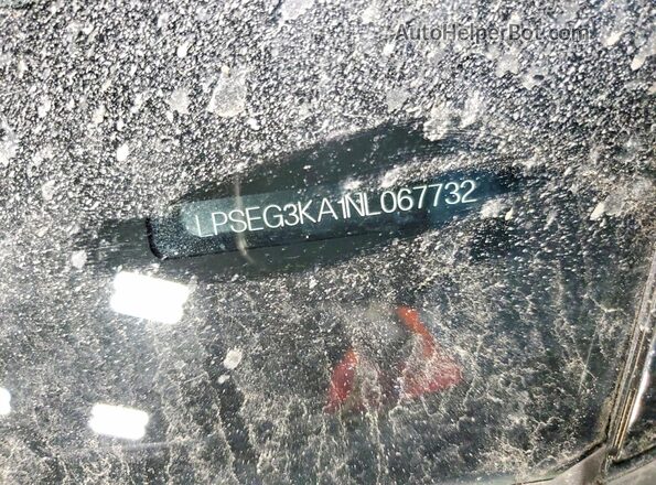 LPSEG3KA1NL067732 2022 POLESTAR 2 Black ძრავის განყოფილების ხედი