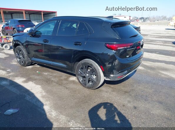 LRBAZLR44PD100234 2023 BUICK ENVISION Black Հետևի ձախ