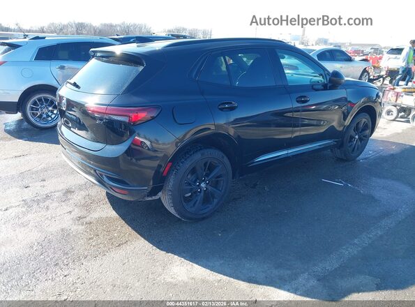 LRBAZLR44PD100234 2023 BUICK ENVISION Black Հետևի աջ