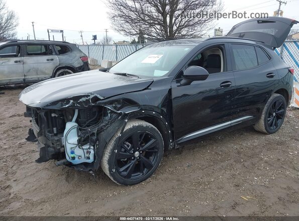LRBAZLR45MD048446 2021 BUICK ENVISION Black Przód lewy