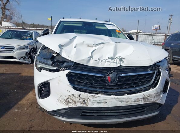 LRBAZLR47ND053424 2022 BUICK ENVISION White Вид панелі приладів