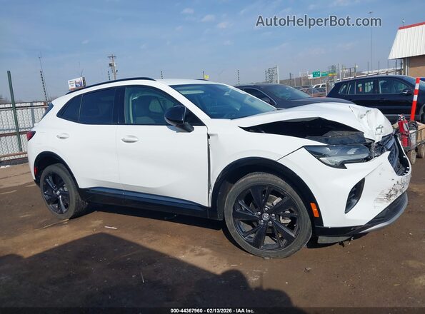 LRBAZLR47ND053424 2022 BUICK ENVISION White Вид щитка приладів