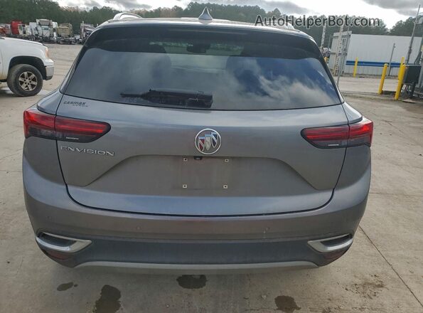 LRBAZLR48MD177202 2021 BUICK ENVISION Silver უკანა ხედი