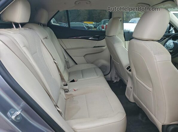 LRBAZLR48MD177202 2021 BUICK ENVISION Silver უკანა სალონის ხედი