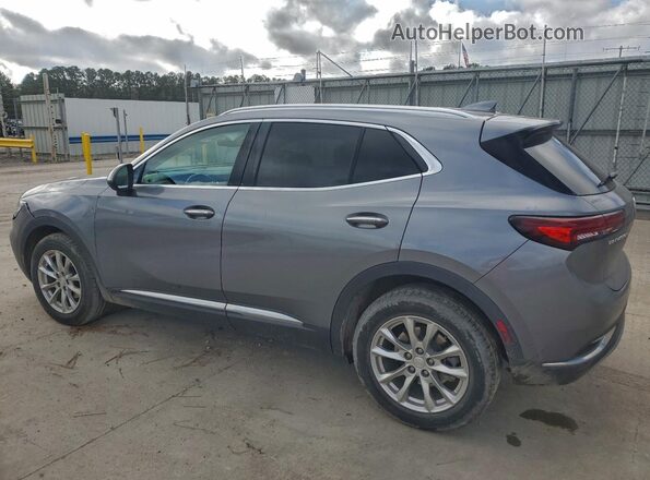 LRBAZLR48MD177202 2021 BUICK ENVISION Silver უკანა მარცხენა