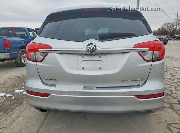LRBFX1SA8JD016716 2018 BUICK ENVISION Silver Widok z tyłu