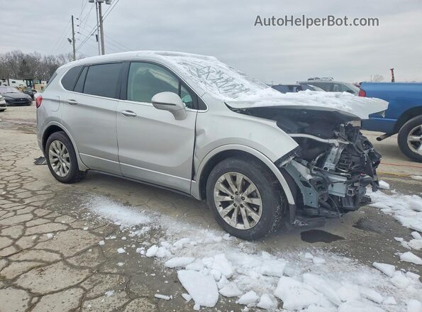 LRBFX1SA8JD016716 2018 BUICK ENVISION Silver Przód prawy