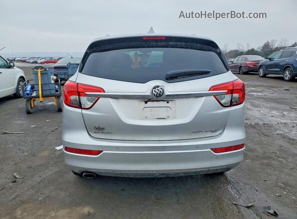 LRBFX2SA5JD002570 2018 BUICK ENVISION Silver Vista trasera