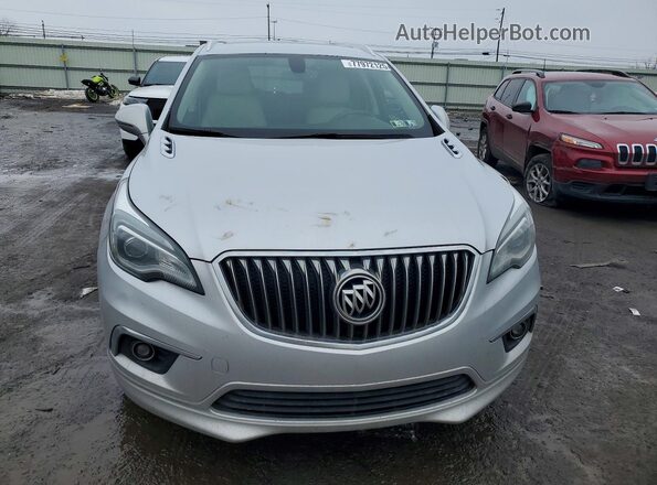 LRBFX2SA5JD002570 2018 BUICK ENVISION Silver Vista frontal