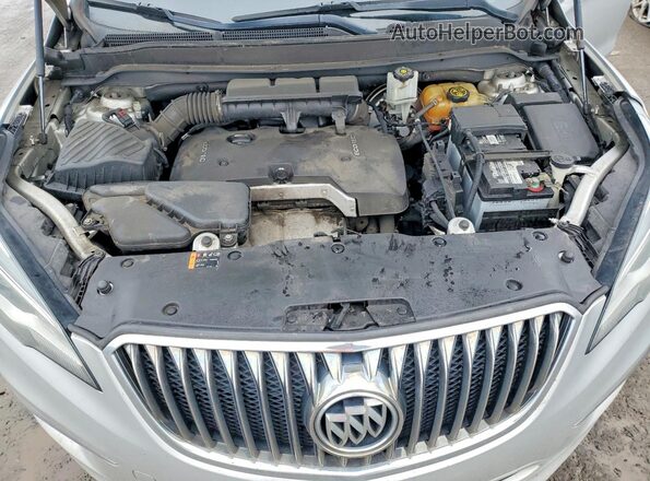 LRBFX2SA5JD002570 2018 BUICK ENVISION Silver Vista del compartimento del motor