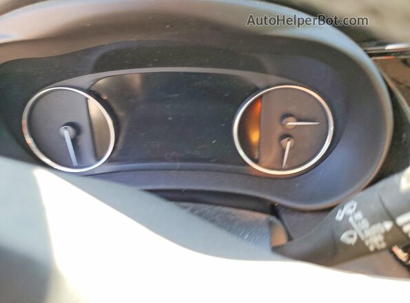 LRBFX3SX1KD012752 2019 BUICK ENVISION White Вид щитка приладів