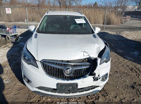 LRBFXCSA0LD031161 2020 BUICK ENVISION White Instrument cluster view