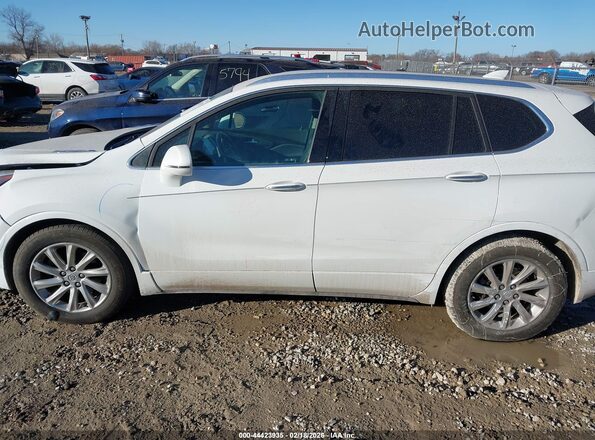 LRBFXCSA0LD031161 2020 BUICK ENVISION White 360 interior view