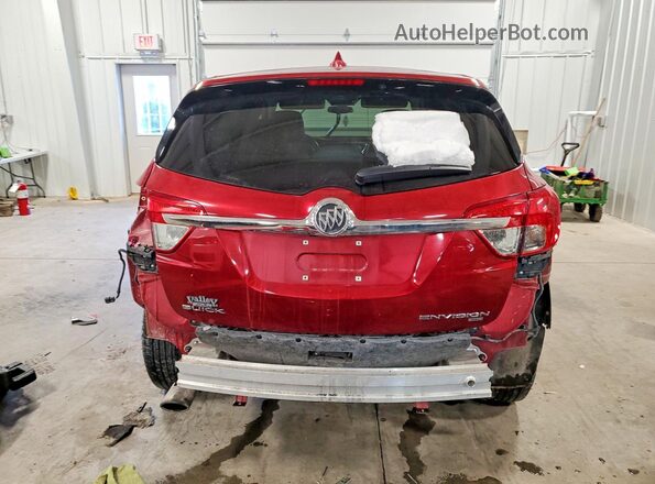 LRBFXCSA6HD054211 2017 BUICK ENVISION Red Widok z tyłu