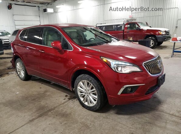 LRBFXCSA6HD054211 2017 BUICK ENVISION Red Przód prawy