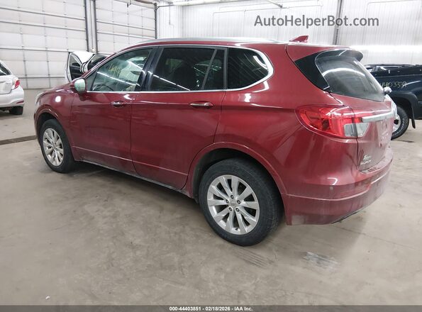 LRBFXDSA2HD147054 2017 BUICK ENVISION Красный Задняя левая четверть