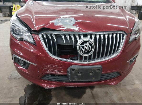 LRBFXDSA2HD147054 2017 BUICK ENVISION Красный Вид спереди