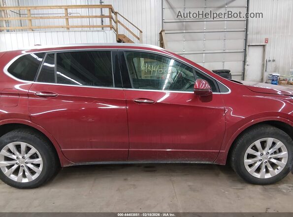 LRBFXDSA2HD147054 2017 BUICK ENVISION Красный Панорамный вид салона 360°