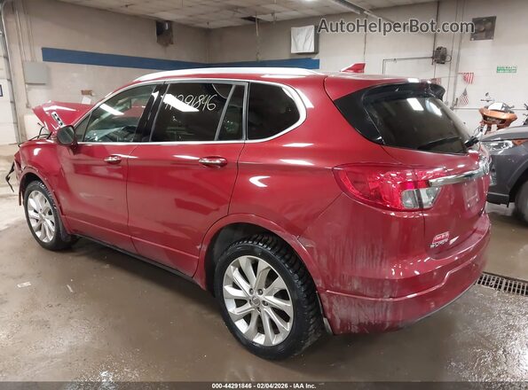LRBFXESX8GD174896 2016 BUICK ENVISION Red Հետևի ձախ