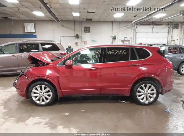 LRBFXESX8GD174896 2016 BUICK ENVISION Red Սալոնի 360 աստիճան տեսք