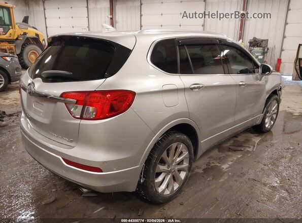 LRBFXFSX8GD191865 2016 BUICK ENVISION Silver Trasero derecho
