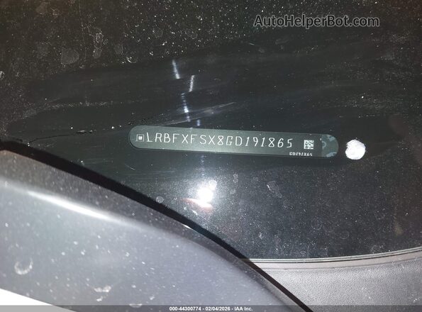 LRBFXFSX8GD191865 2016 BUICK ENVISION Silver Vista del compartimento del motor