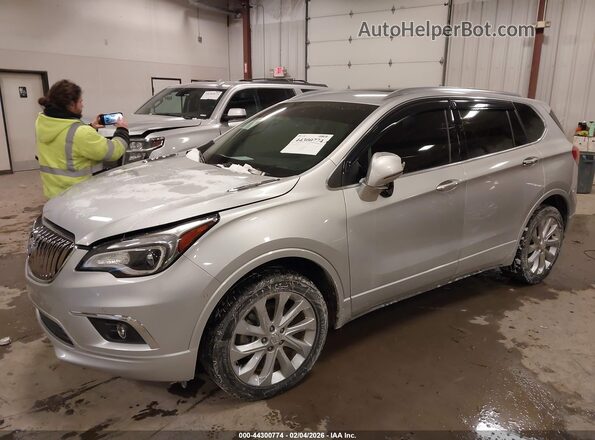 LRBFXFSX8GD191865 2016 BUICK ENVISION Silver Vista tres cuartos delantera izquierda