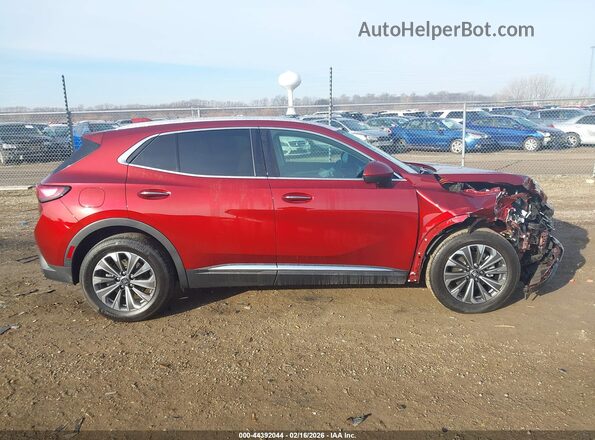 LRBFZME45RD062145 2024 BUICK ENVISION Красный Вид задней части салона