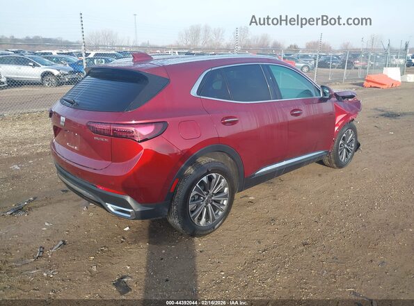 LRBFZME45RD062145 2024 BUICK ENVISION Красный Задняя левая четверть