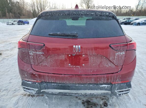 LRBFZME48RD044612 2024 BUICK ENVISION Red Вид ззаду