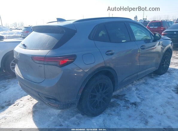 LRBFZNR46MD083305 2021 BUICK ENVISION Gray Trasero derecho