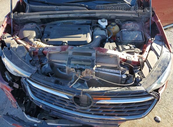 LRBFZNR46ND043758 2022 BUICK ENVISION Maroon Widok komory silnika