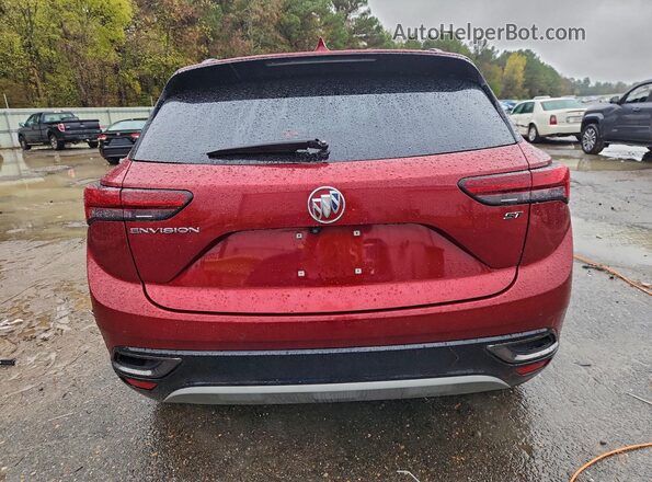 LRBFZNR47PD057655 2023 BUICK ENVISION Red უკანა ხედი