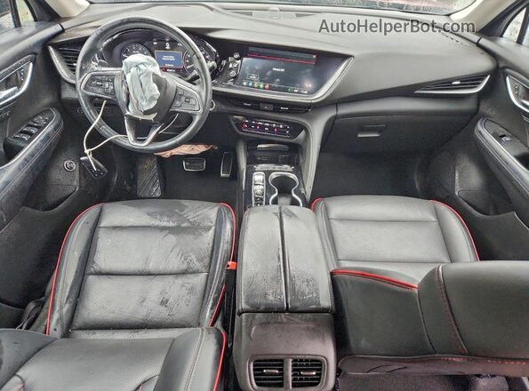 LRBFZNR47PD057655 2023 BUICK ENVISION Red წინა პანელის ხედი