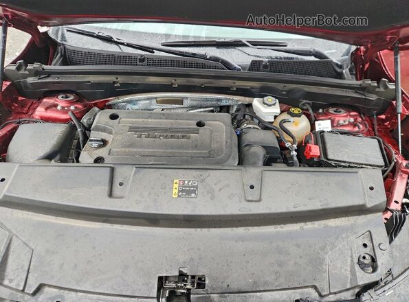 LRBFZNR47PD057655 2023 BUICK ENVISION Red ძრავის განყოფილების ხედი