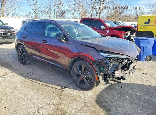 LRBFZPE46RD017877 2024 BUICK ENVISION Purple Առջևի աջ