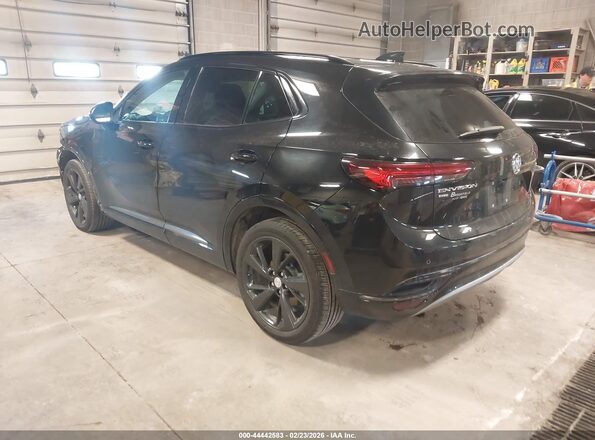 LRBFZPR40MD106184 2021 BUICK ENVISION Black Tył lewy