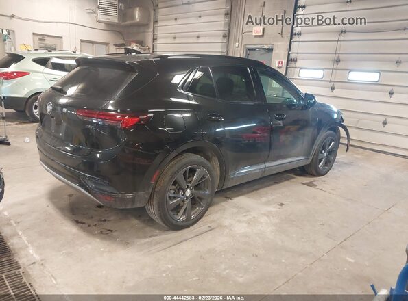 LRBFZPR40MD106184 2021 BUICK ENVISION Black Tył prawy