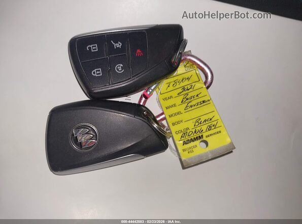 LRBFZPR40MD106184 2021 BUICK ENVISION Black Widok deski rozdzielczej