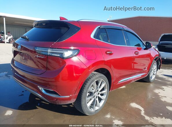 LRBFZRR47ND064769 2022 BUICK ENVISION Burgundy 