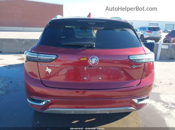 LRBFZRR47ND064769 2022 BUICK ENVISION Burgundy 