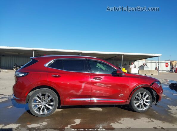 LRBFZRR47ND064769 2022 BUICK ENVISION Burgundy 
