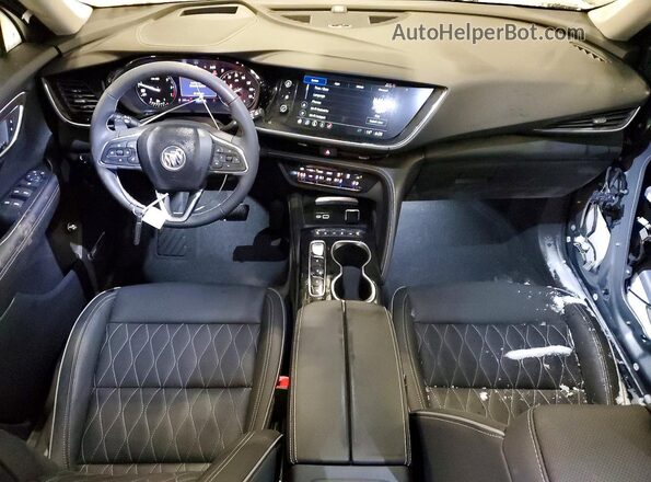 LRBFZSR41PD192046 2023 BUICK ENVISION Серебряный Вид панели приборов